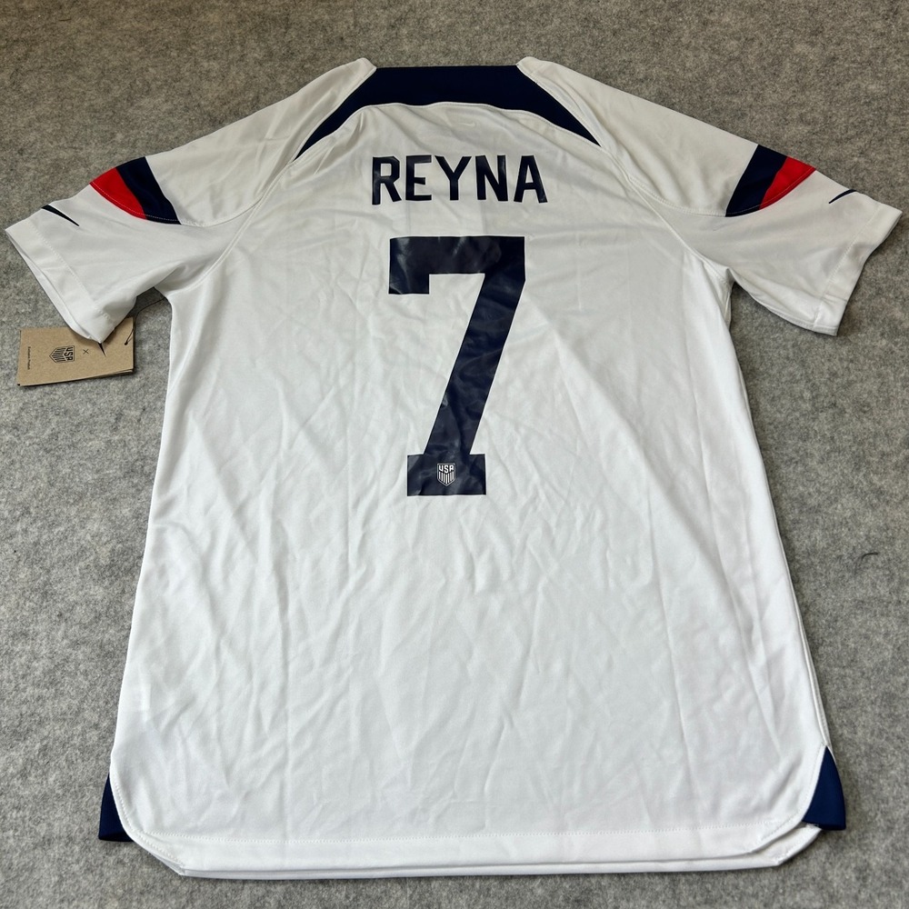 USMNT Reyna #7 2024 Nike Medium Home Jersey - SEE PHOTOS